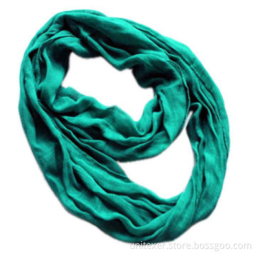 Loop Bamboo Viscose Scarf, OEM and ODM Orders are Welcome, Measures 44 x 180cm